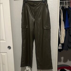 Haute Monde Olive Green Pantsuit